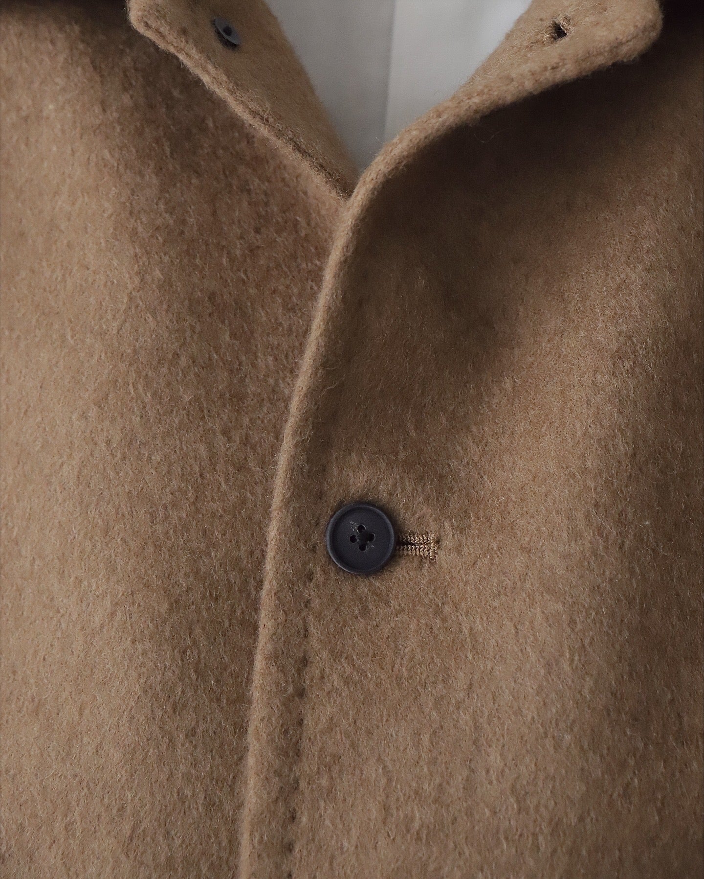 PURE CAMEL BALMACAAN COAT（WOMEN）