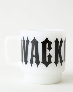 MILK GLASS MUG