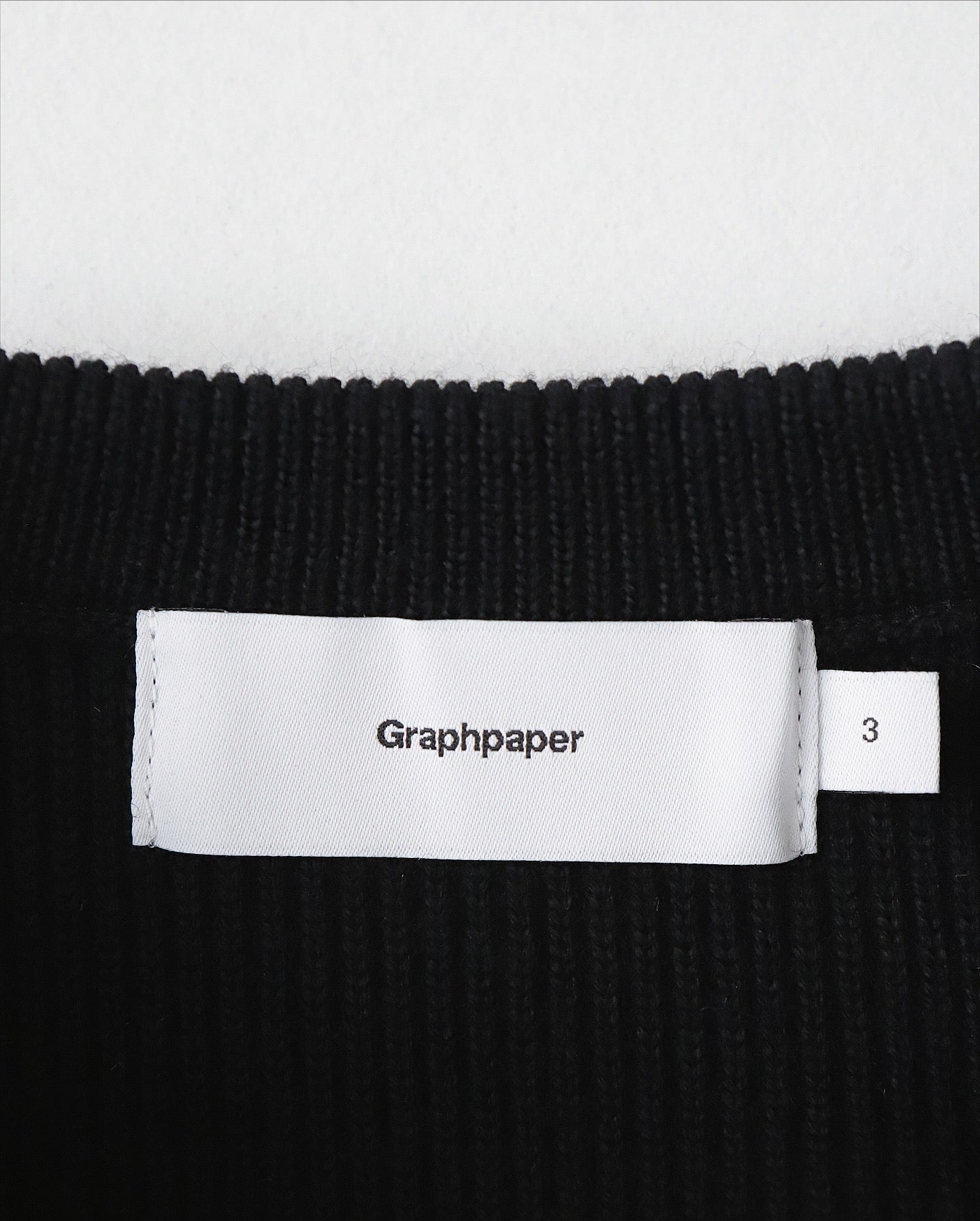 HIGH DENSITY CREW NECK KNIT