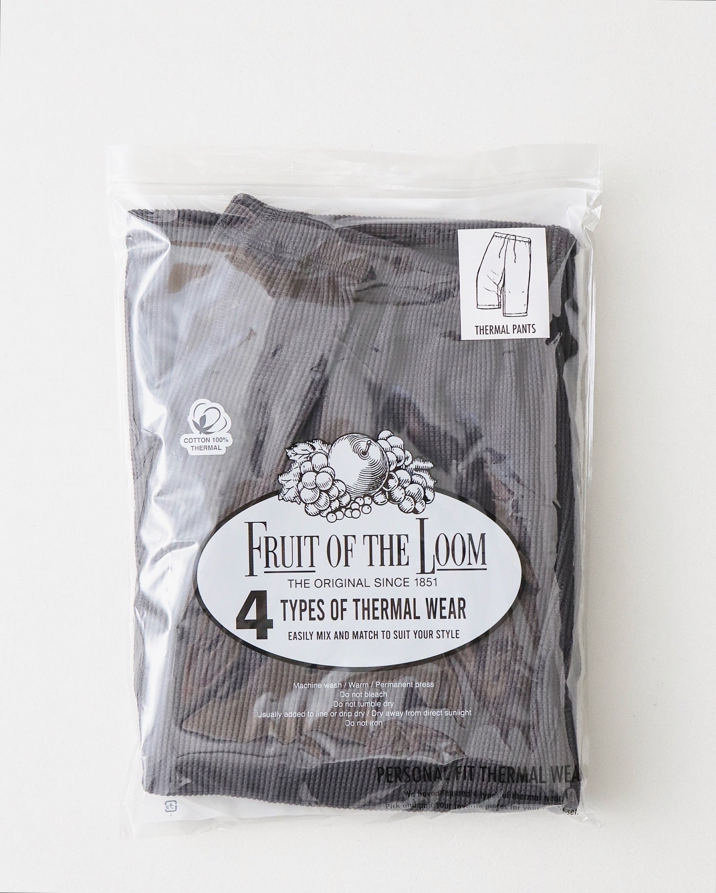 THERMAL PANTS｜Fruit of the Loom × 金子恵治