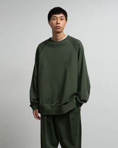 HARD TERRY CREW NECK SWEAT