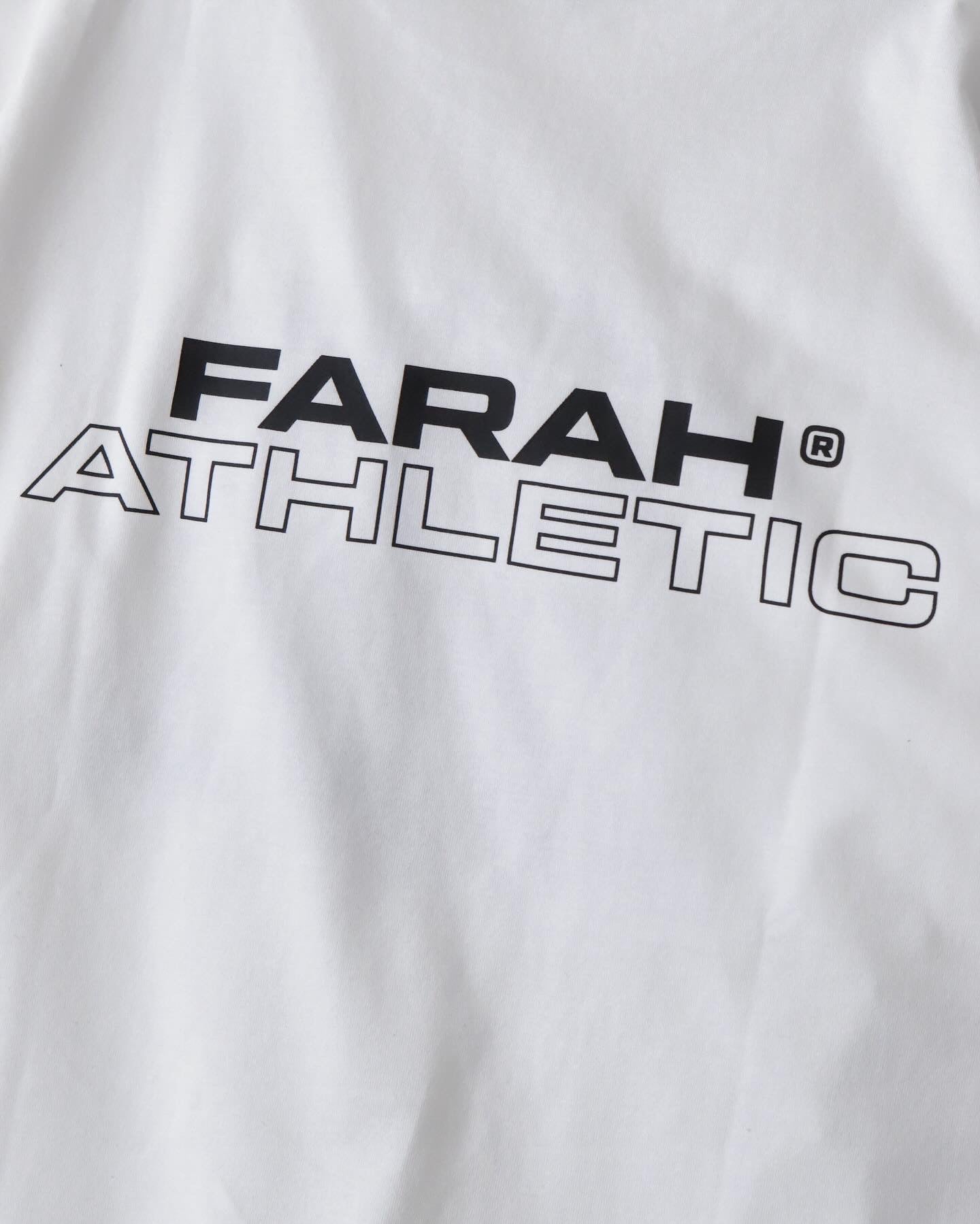 PRINTED GRAPHIC T-SHIRT "FARAH ATHLETIC"