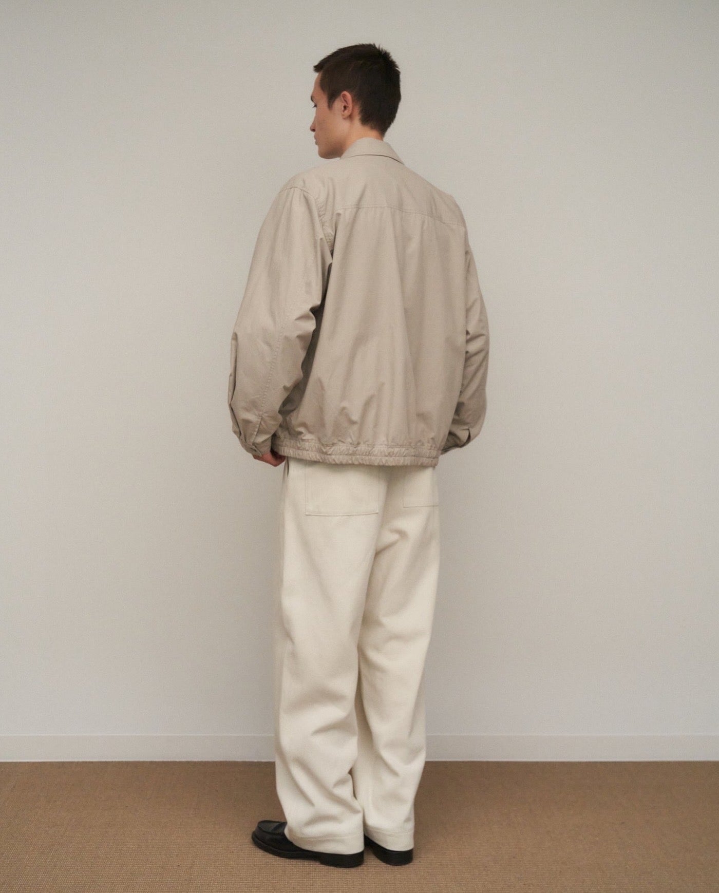 ATON LIGHT TC GABARDINE WASHED HARRINGTON JACKET – NCNR ONLINE STORE