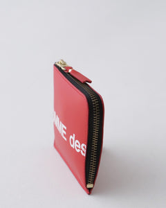 HUGE LOGO ZIP WALLET