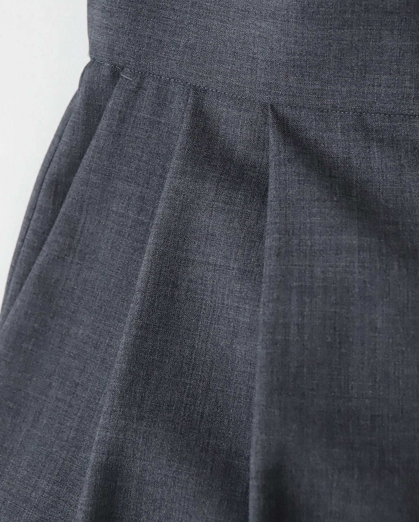 WOOL TROPICAL WIDE EASY PANTS（WOMEN）