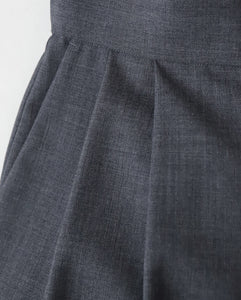 WOOL TROPICAL WIDE EASY PANTS（WOMEN）