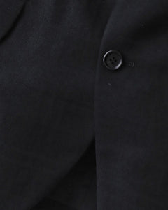 WOOL DOBBY CHECK JACKET