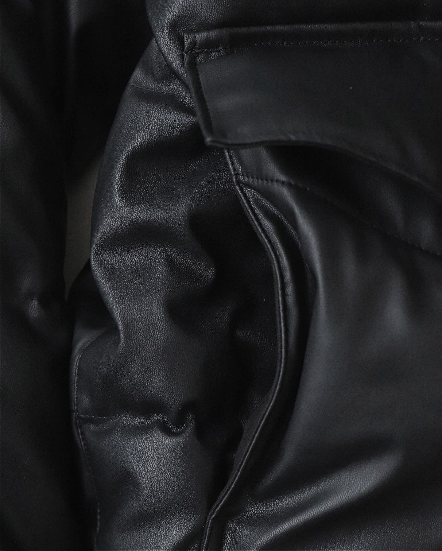 TECH 2WAY SYNTHETIC SKIN DOWN JACKET