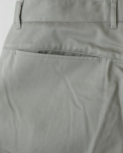 OUT TUCK WIDE TAPERED PANTS