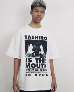 TASHIRO IS THE MOUTH S/S TEE