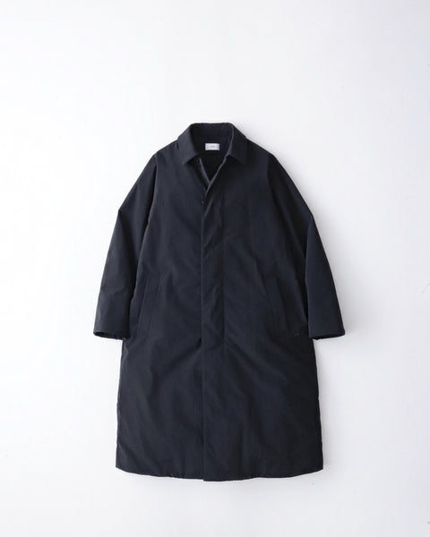 ATON TECHNO COTTON PADDED COAT サイズ6 ATON Techno Cotton Padded Coat Black