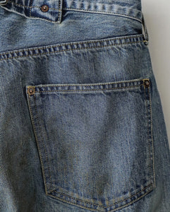 NO.37 WASHED WIDE DENIM PANTS