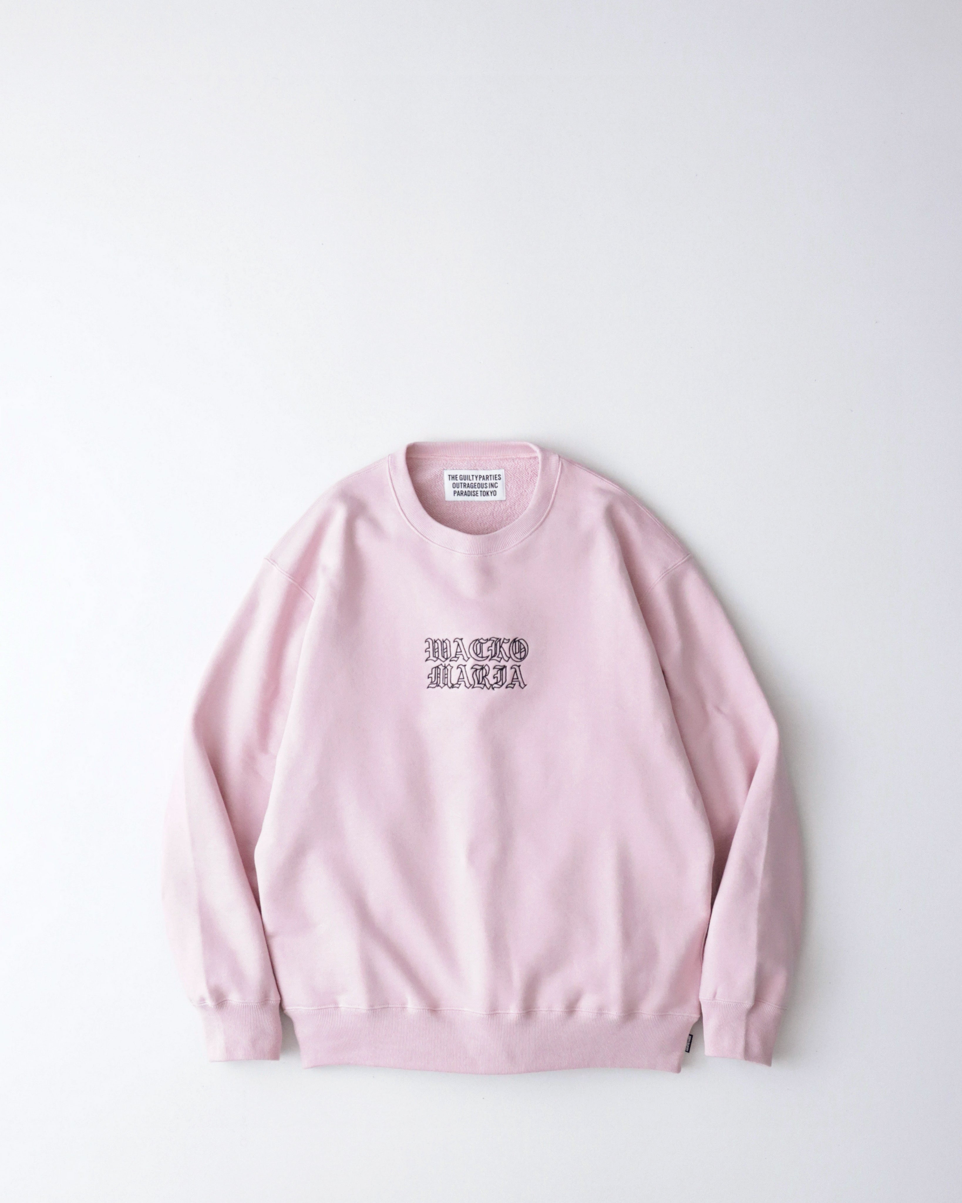 MIDDLE WEIGHT CREW NECK SWEAT SHIRT