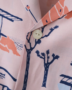 SOUVENIR SHIRT LOS ANGELES LIGHT PINK