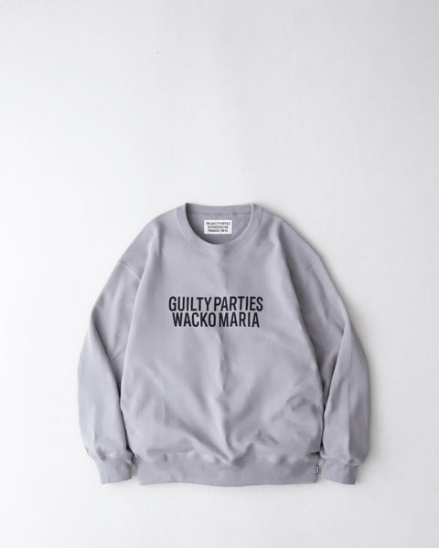 WACKO MARIA MIDDLE WEIGHT CREW NECK SWEAT SHIRT – NCNR WEB STORE