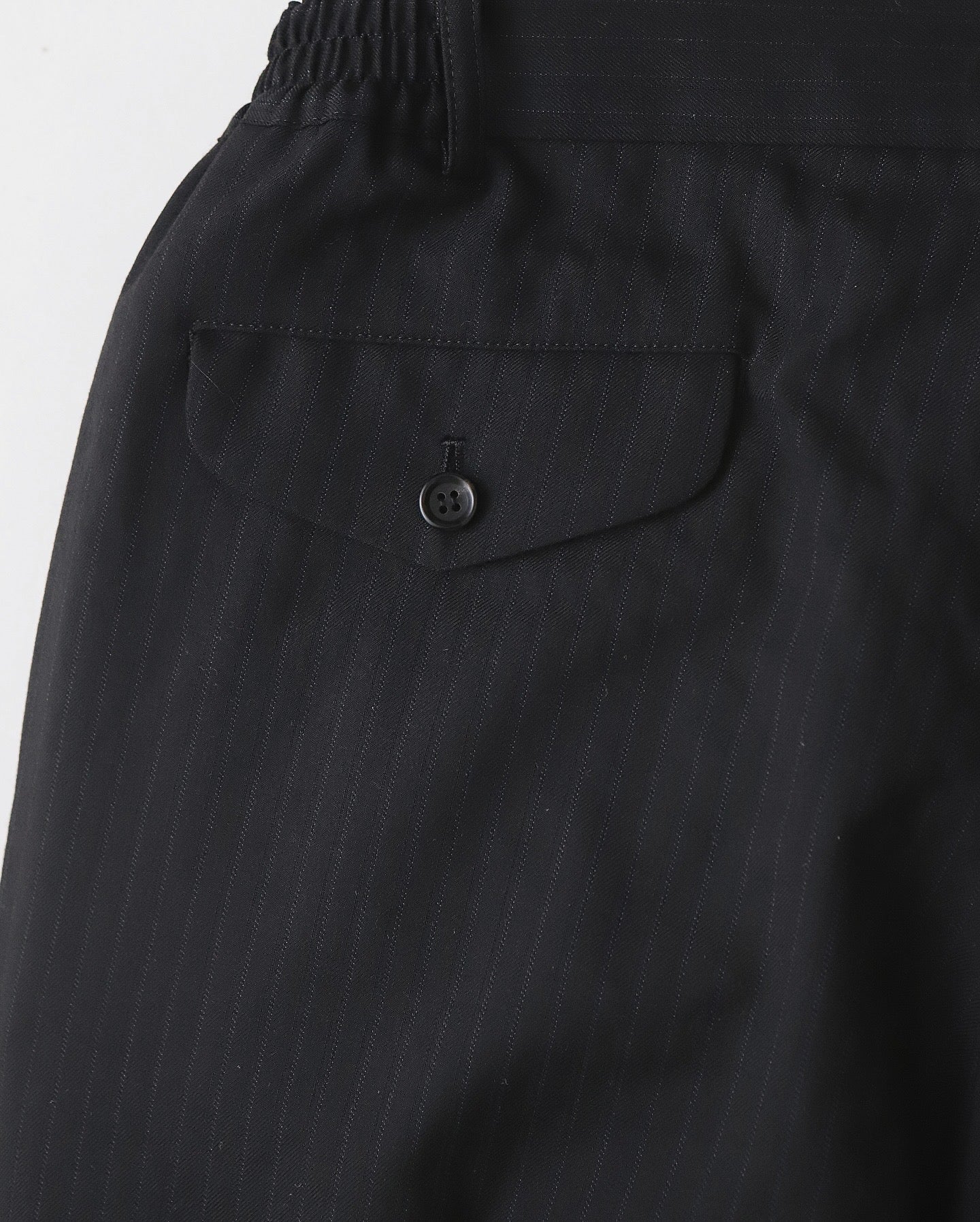 WOOL TWILL STRIPE PANTS