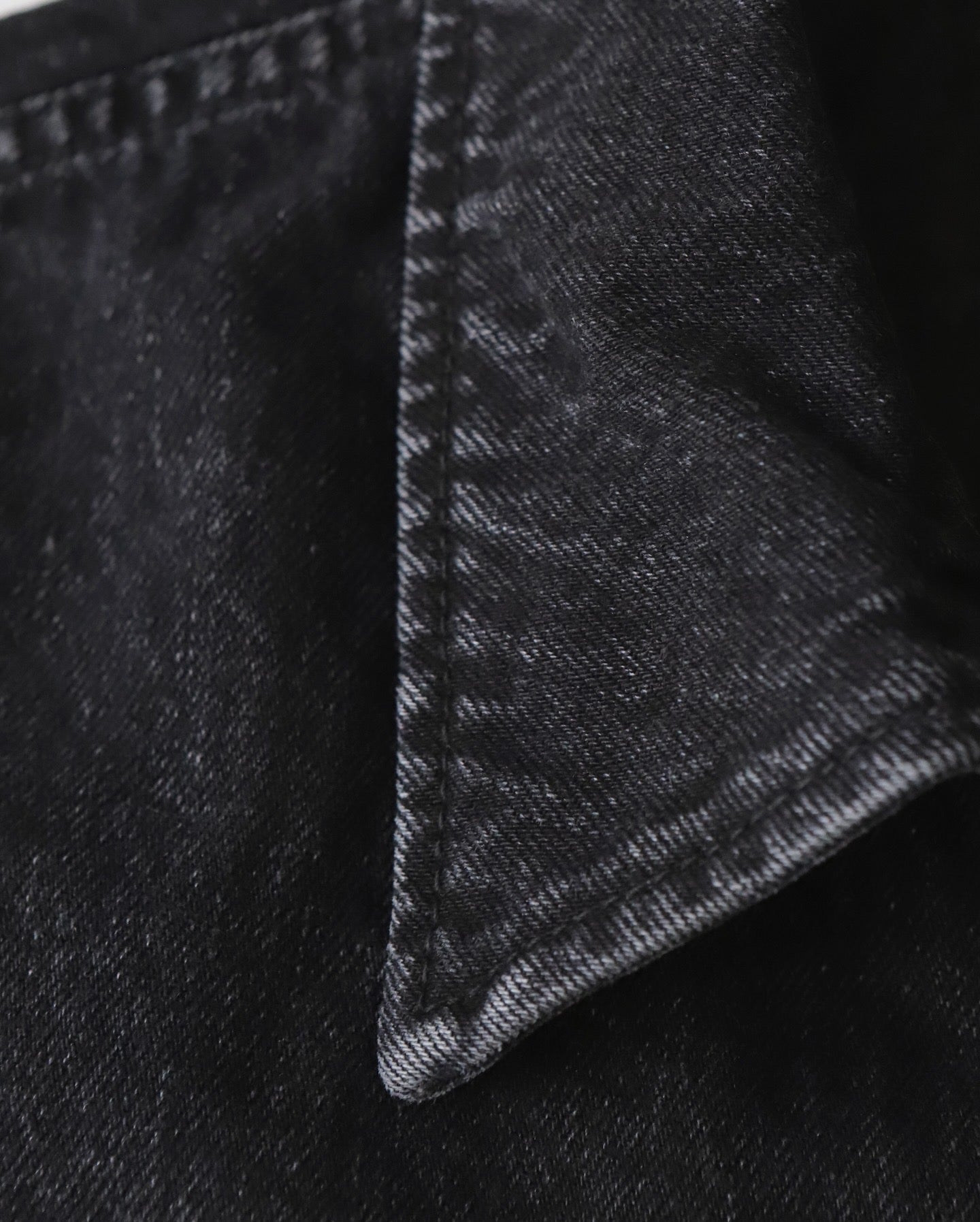 SELVAGE DENIM ZIP JACKET