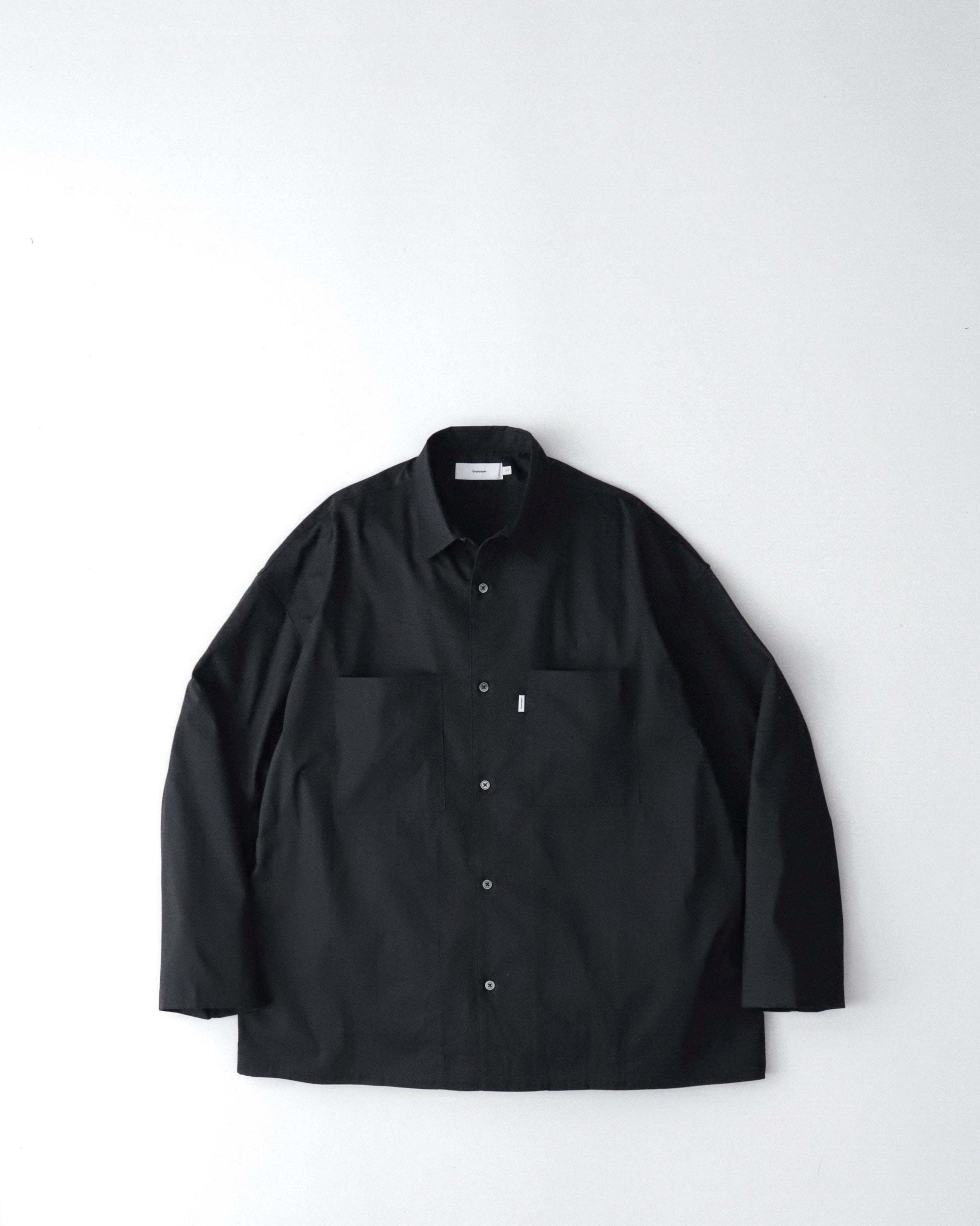 Graphpaper SOLOTEX TWILL L/S OVERSIZED BOX SHIRT – NCNR ONLINE STORE