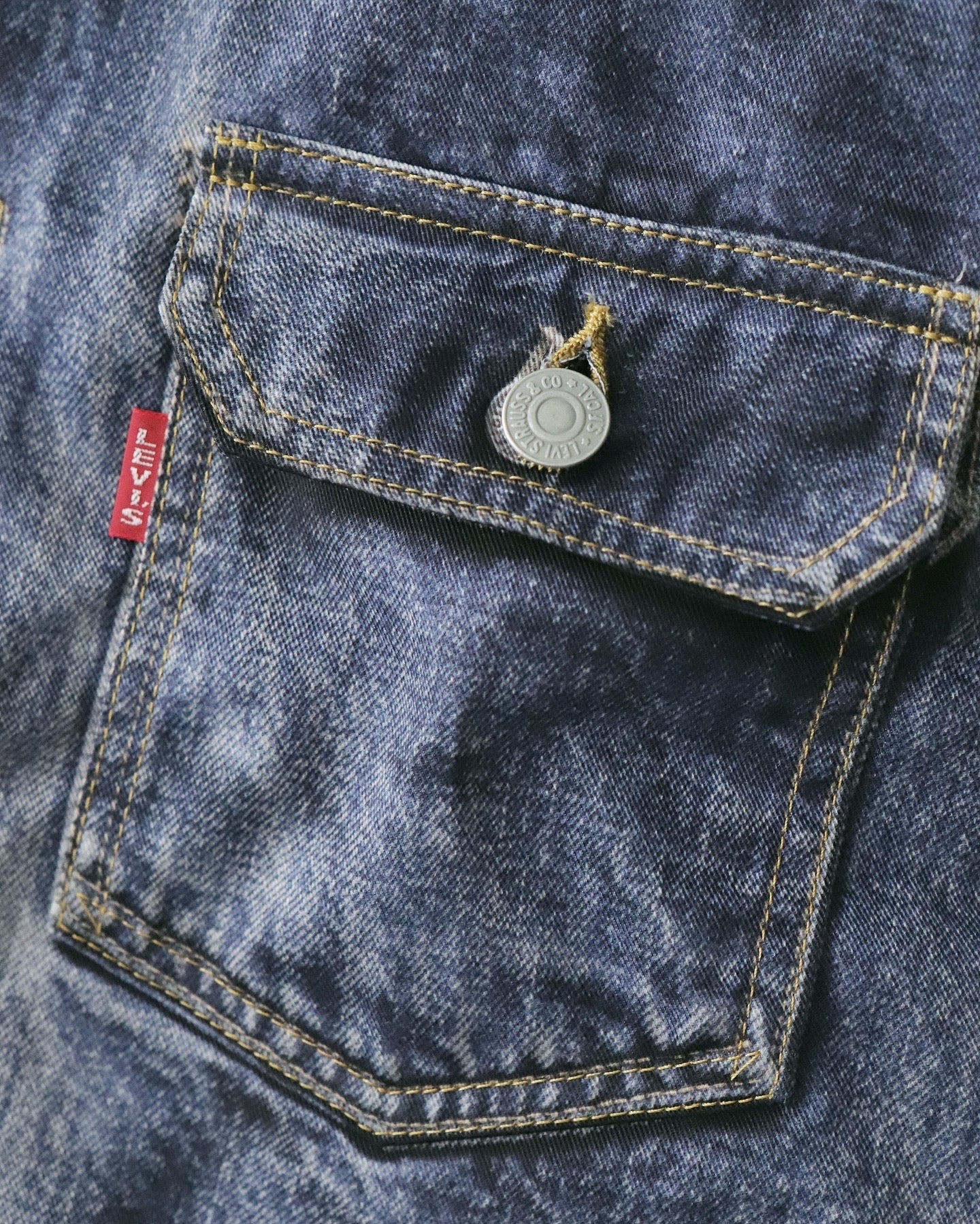 BerBerJin × Levi’s 507XX TRIPLE NAME DENIM PRINT JACKET
