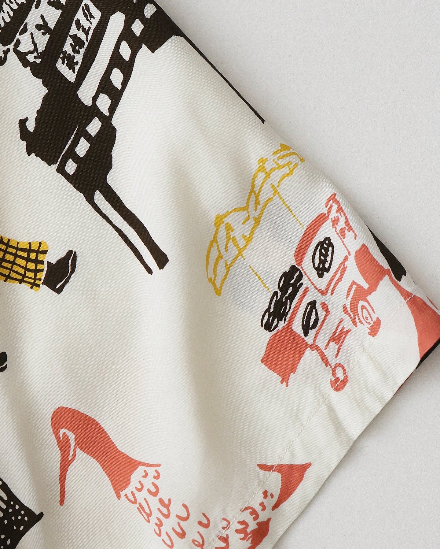 SOUVENIR SHIRT LOS ANGELES LIGHT BEIGE