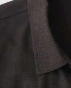 TWIST WOOL WASHER OVERSIZED SHIRT