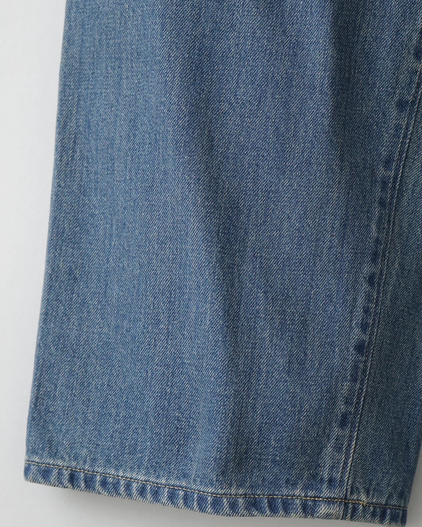 NO.22 WASHED WIDE DENIM PANTS