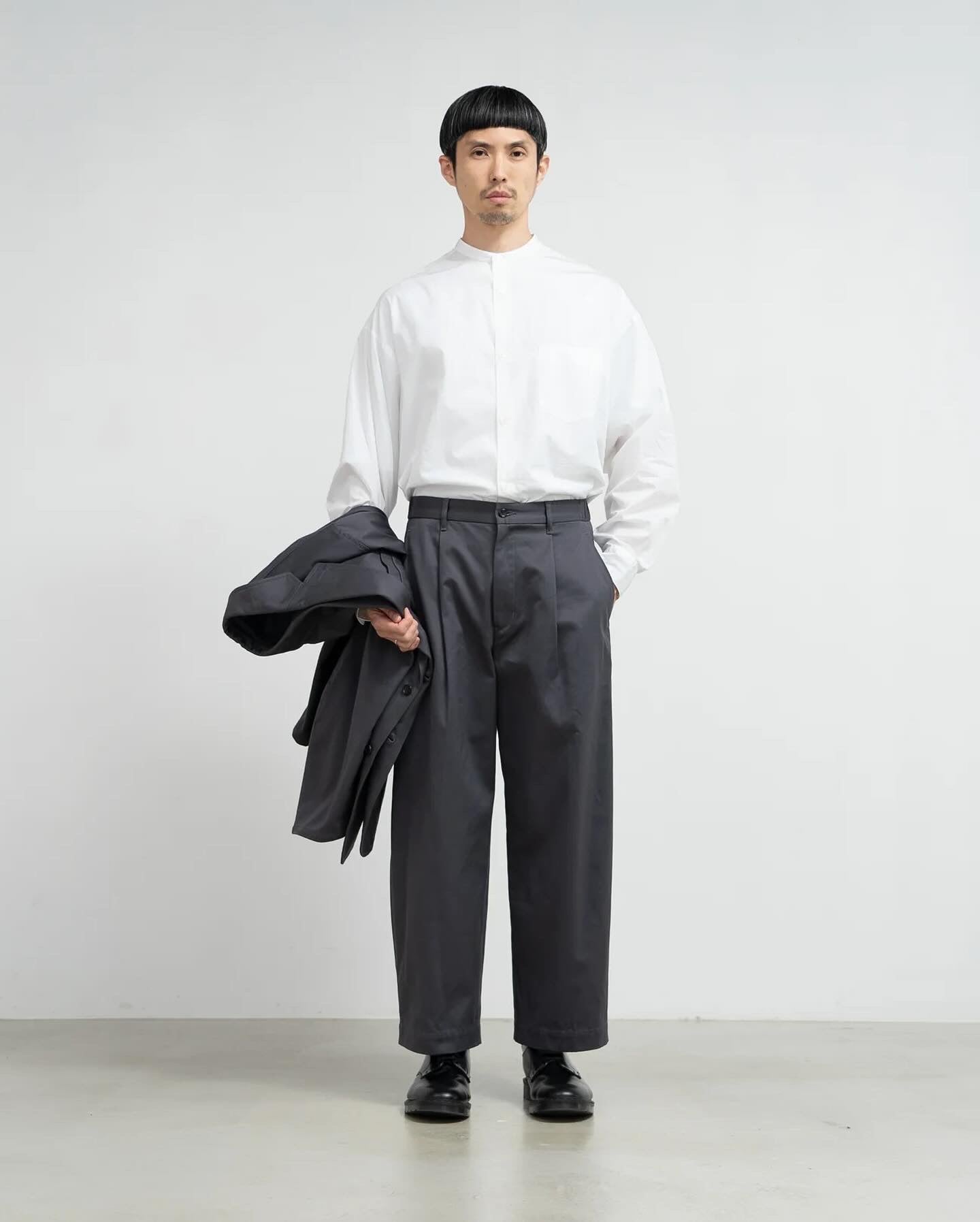 WESTPOINT CHINO WIDE TAPERED TROUSERS