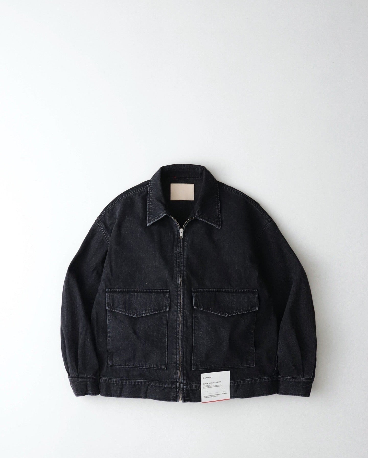 Graphpaper SELVAGE DENIM ZIP JACKET – NCNR ONLINE STORE