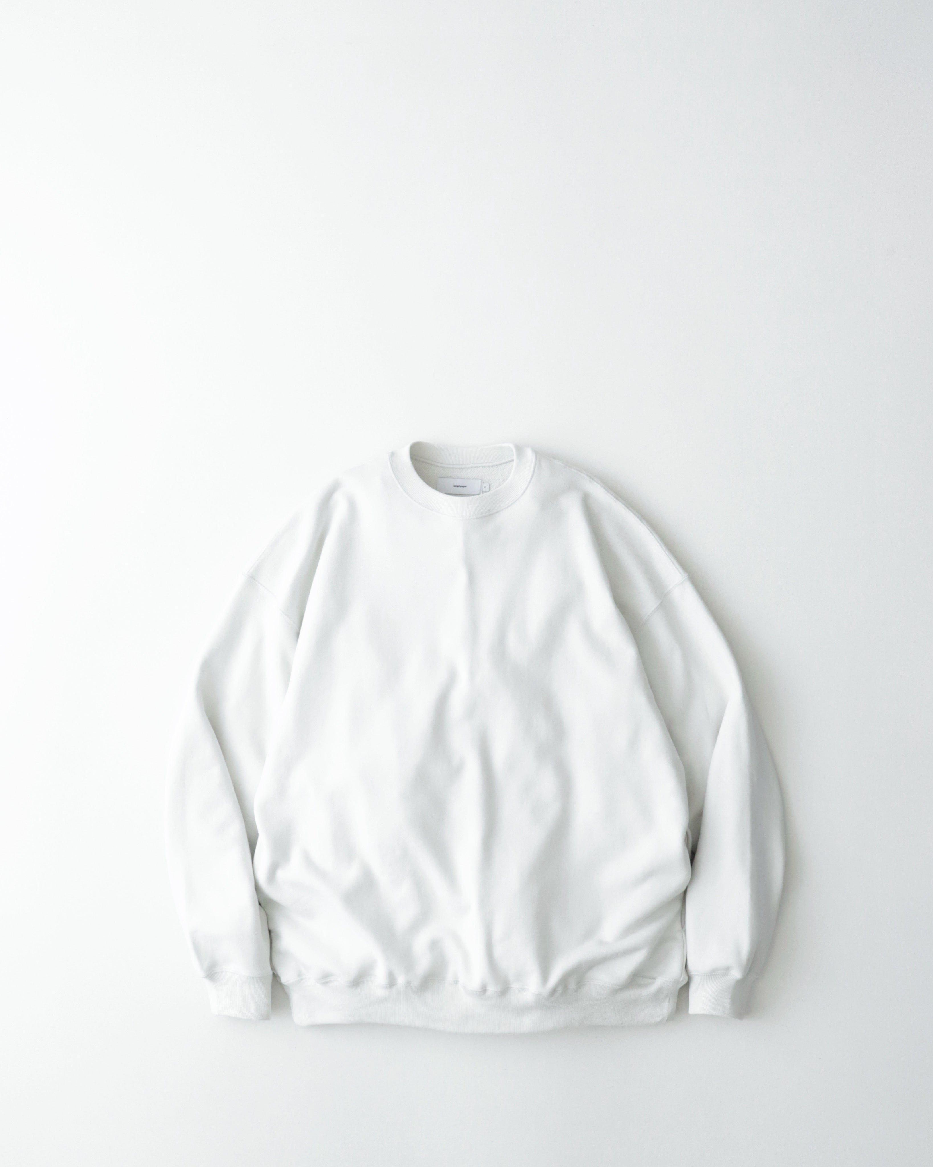 AZUMA TERRY CREW NECK SWEAT