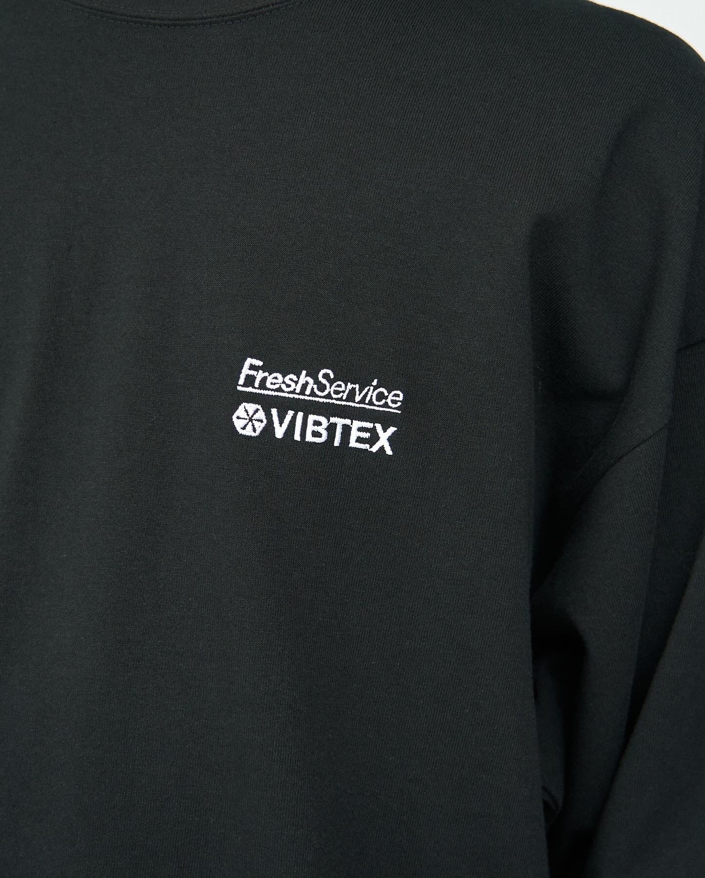 VIBTEX for FreshService L/S CREW NECK TEE