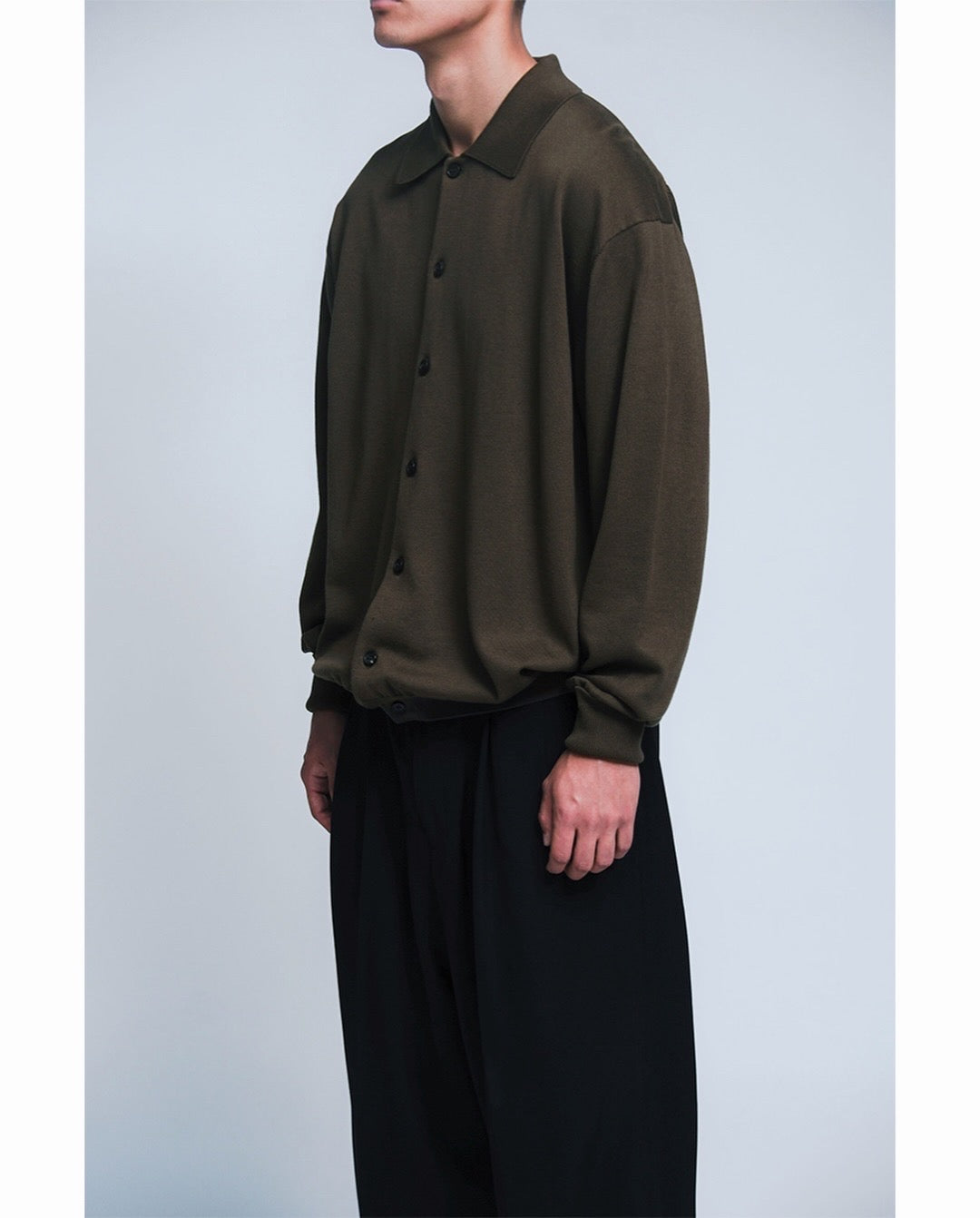 A.PRESSE COTTON KNIT POLO COLLAR CARDIGAN – NCNR ONLINE STORE