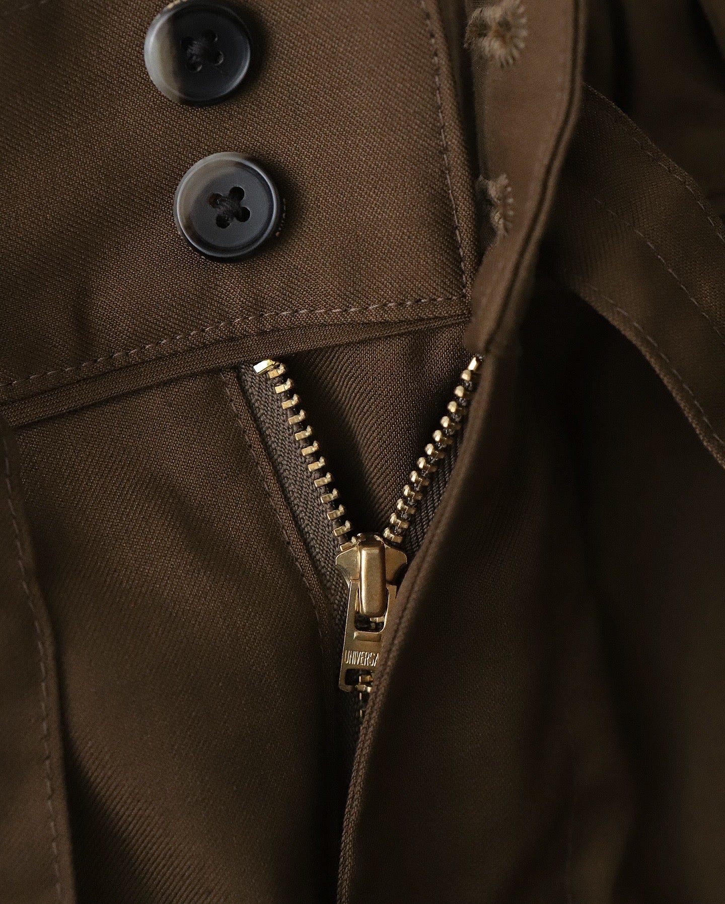 HAKAMA PANTS BROWN TWILL