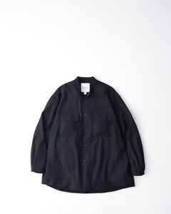 STRETCH BAND COLLAR SHIRT