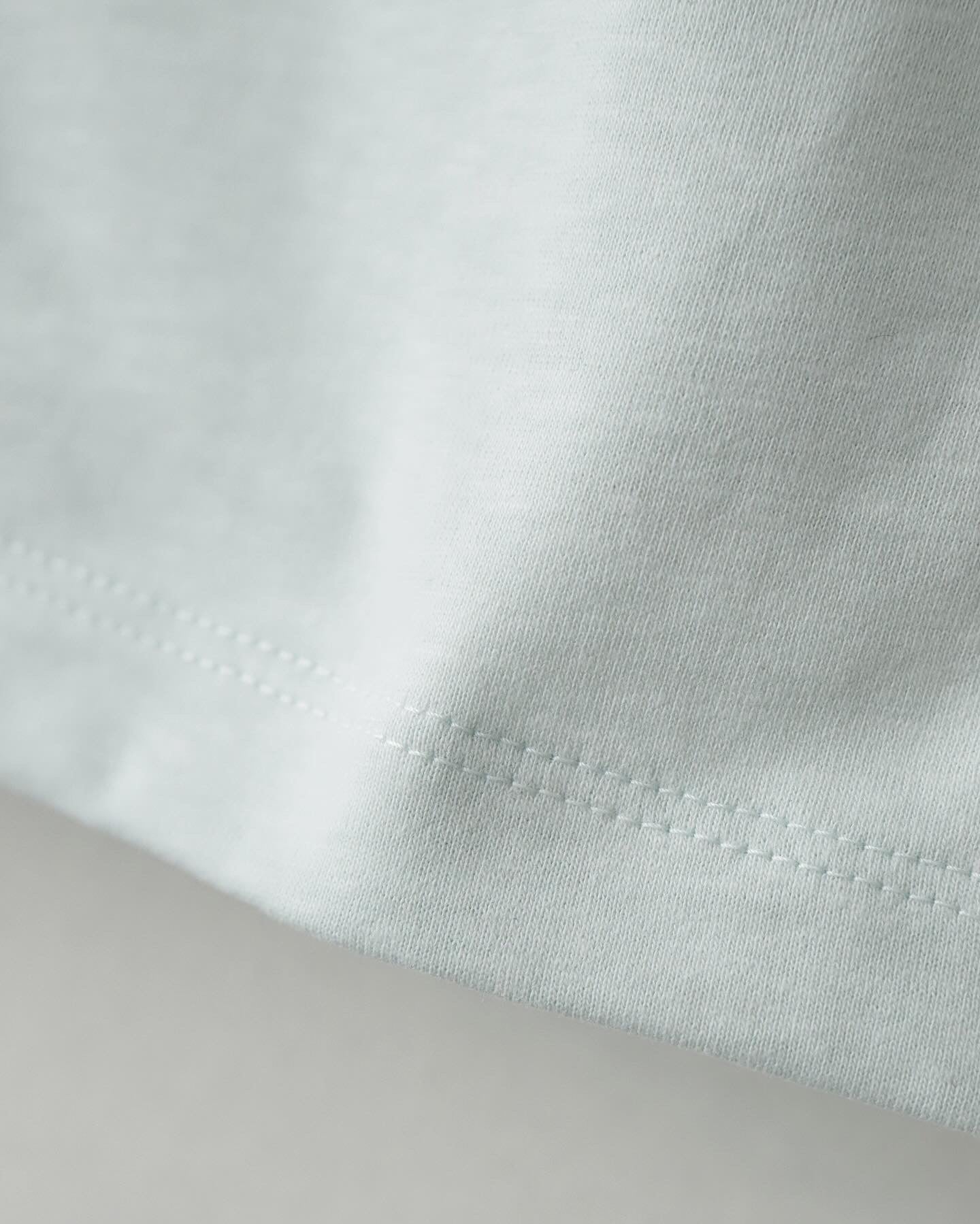 RECYCLED COTTON JERSEY L/S TEE