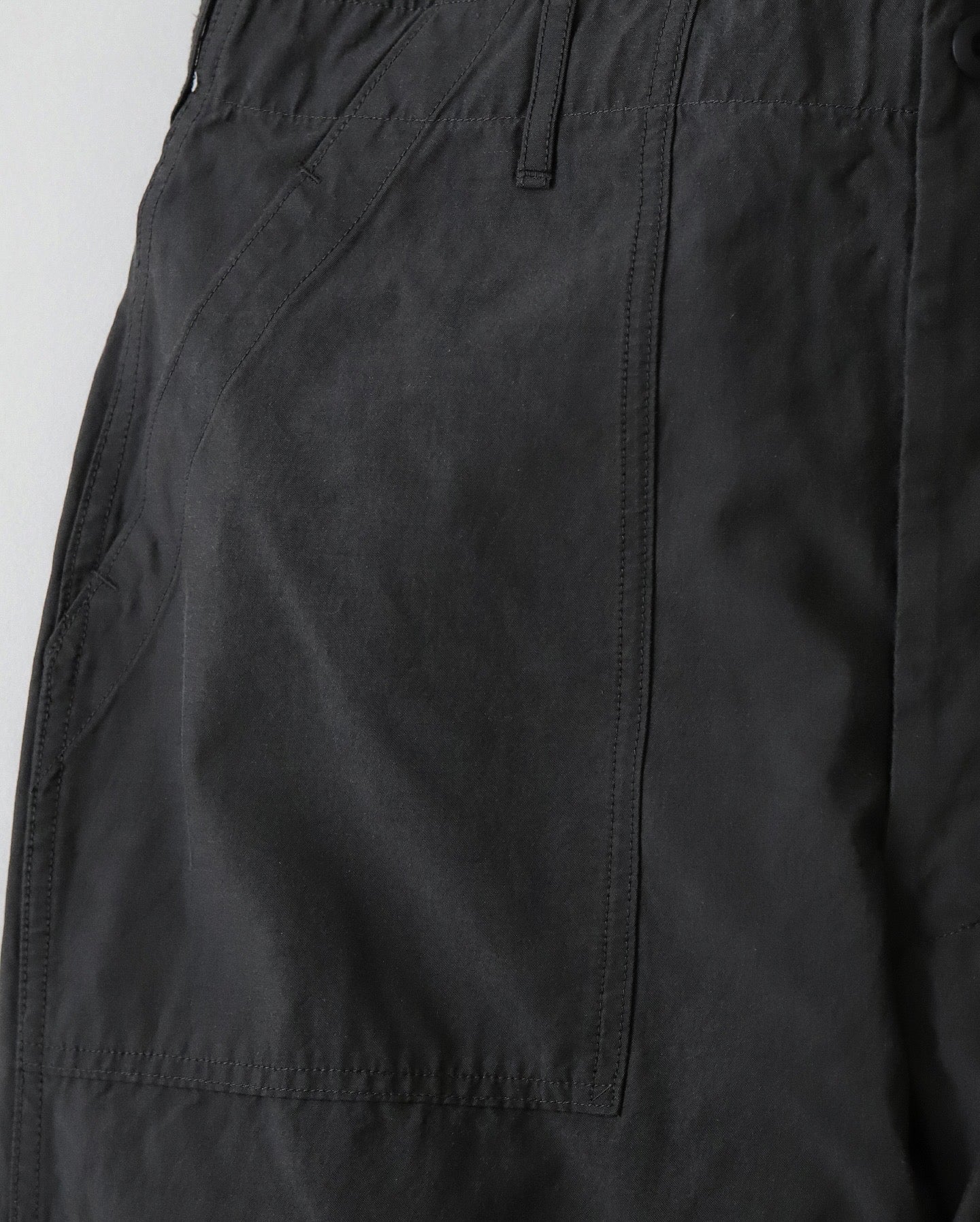 COTTON RAYON BAKER PANTS
