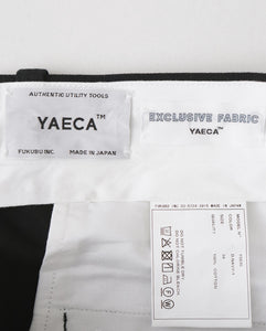 TUCK STRAIGHT TROUSERS