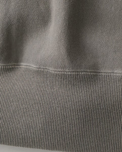 VINTAGE HALF ZIP RIB COLLAR SWEATSHIRT