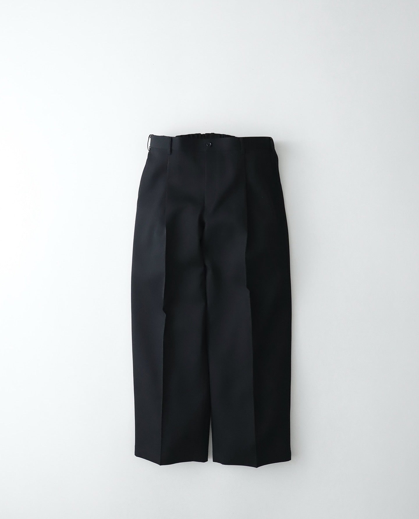 SCALE OFF WOOL WIDE SLACKS
