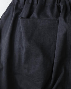 CIRCULAR PANTS TWILL ANTHRACITE