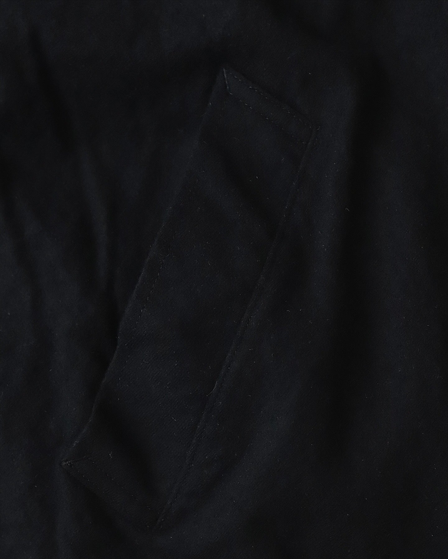 WOOL SERGE FULLING COAT