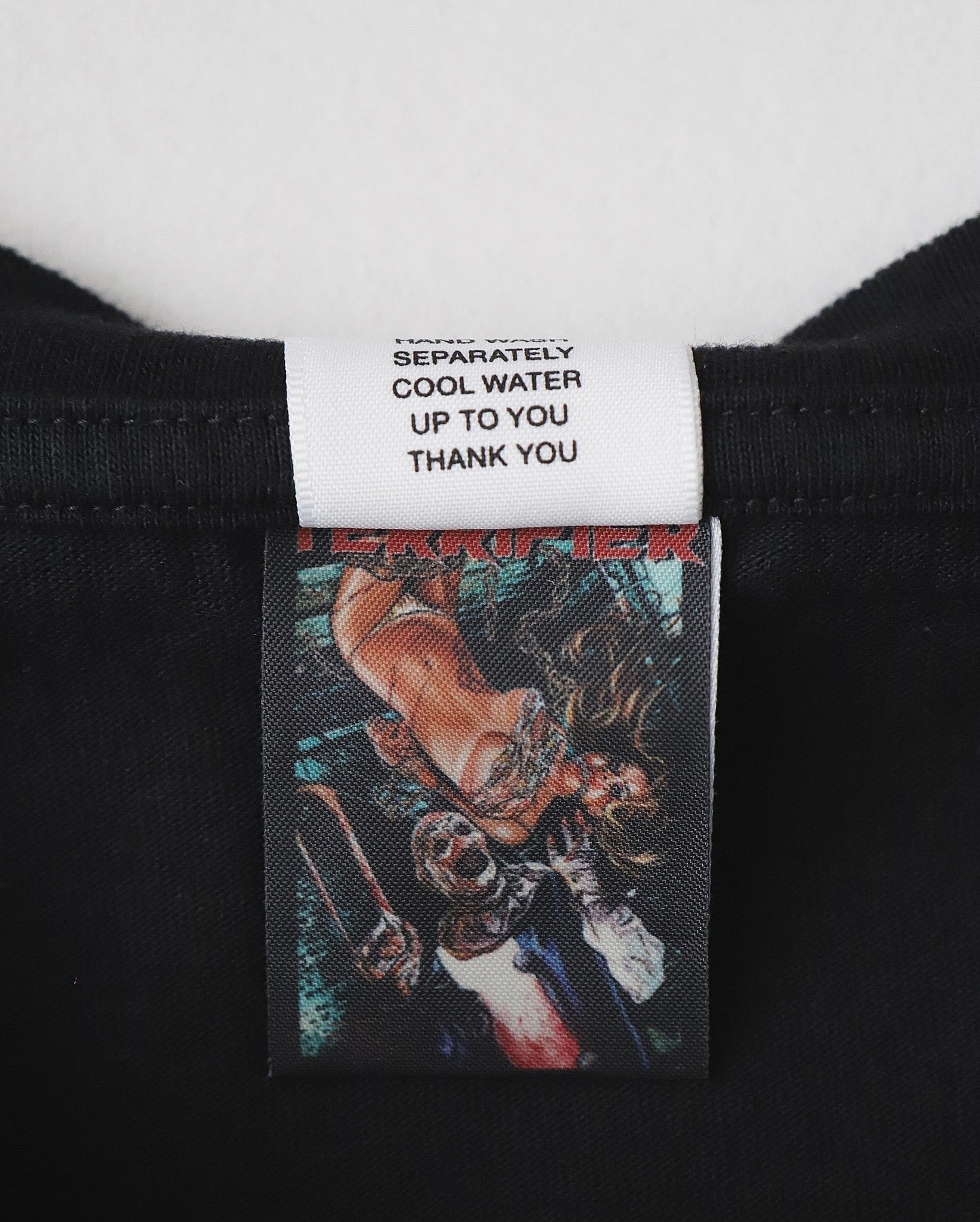 TERRIFIER / WASHED HEAVY WEIGHT T-SHIRT｜TYPE-4