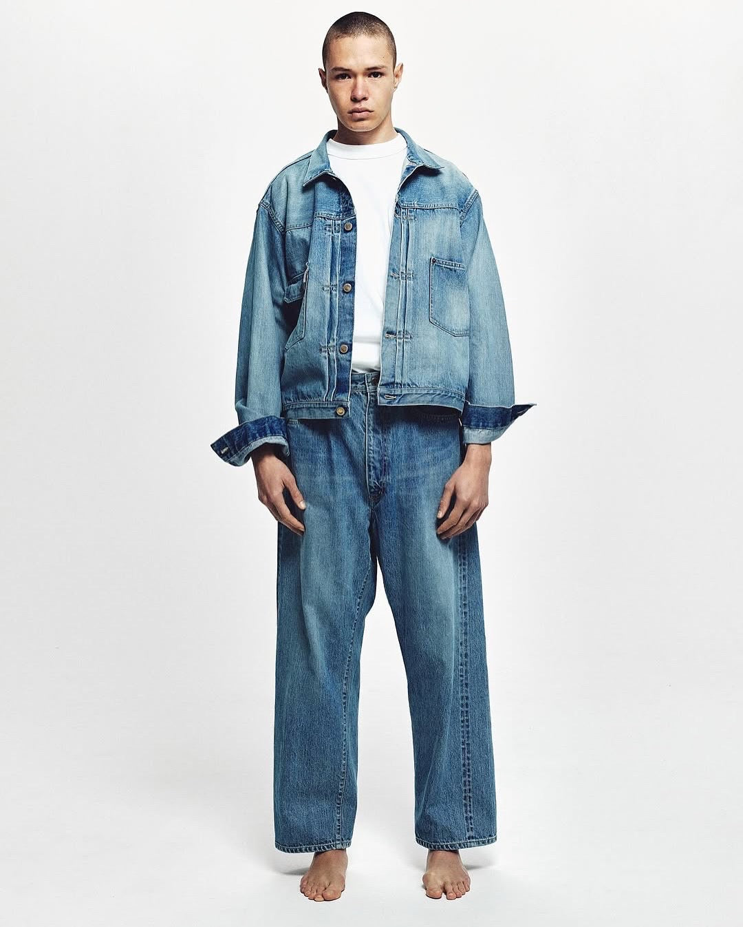 UNLIKELY TIME TRAVEL TRUCKER JACKET 1977 WASH