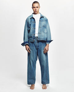 UNLIKELY TIME TRAVEL TRUCKER JACKET 1977 WASH