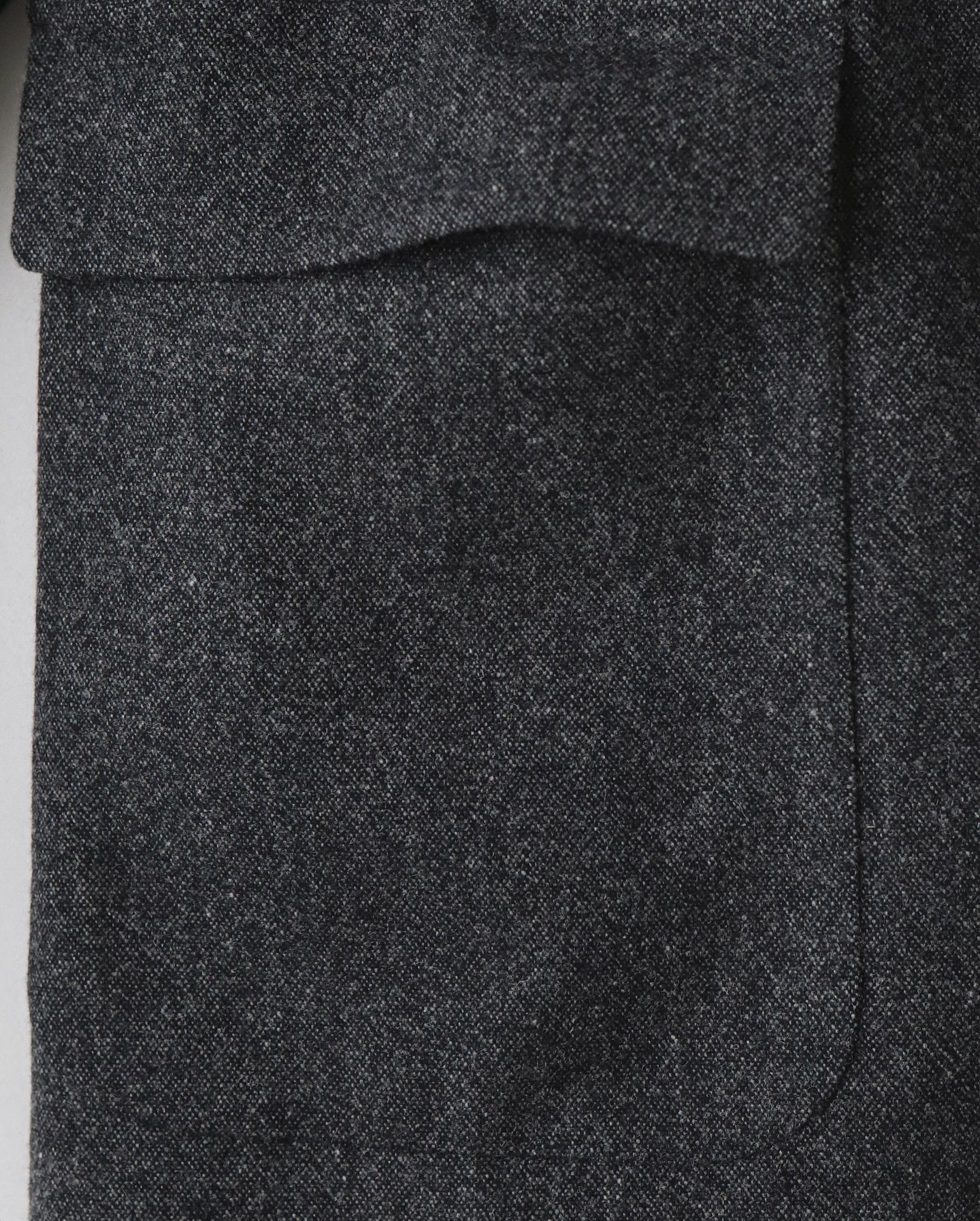 FLAP POCKET BLAZER｜SOFT TWEED