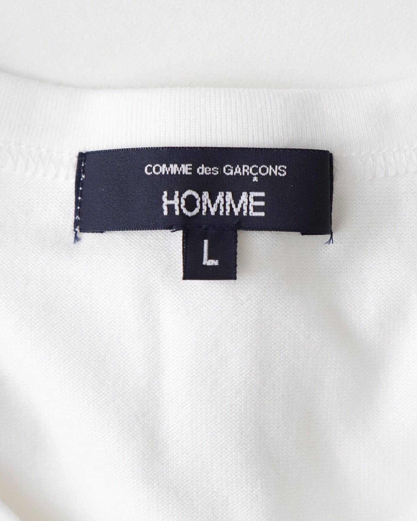 "HOMME"PRINT T-SHIRT