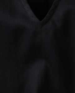 SILICON POPLIN LONG CUFF BLOUSE（WOMEN）