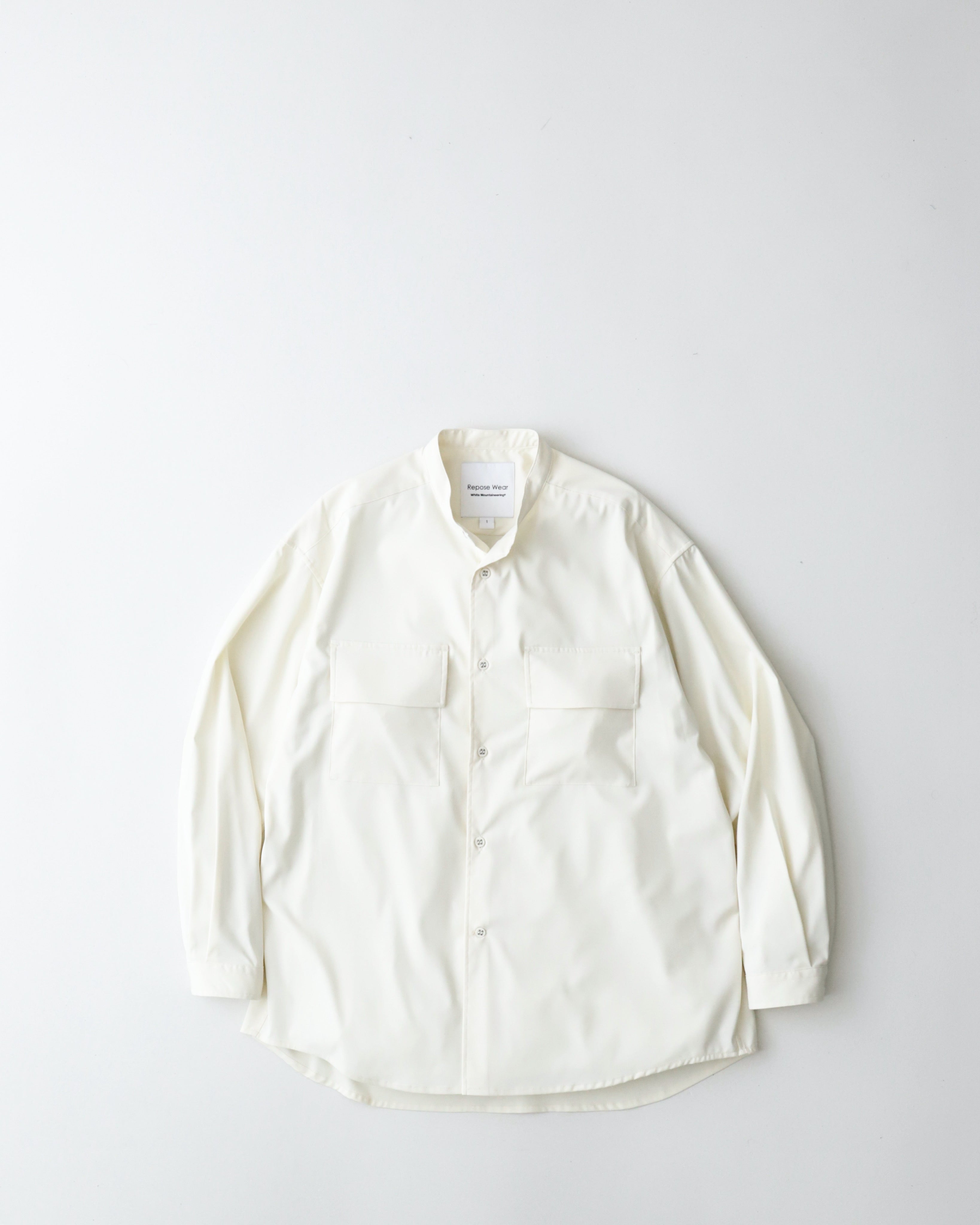 BAND COLLAR SHIRT