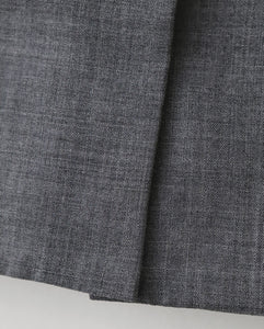 TECHNO WOOL ETERMIN COLLARLESS JACKET（WOMEN）