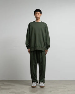 HARD TERRY CREW NECK SWEAT