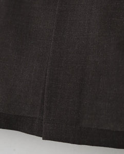 TWIST WOOL WASHER OVERSIZED SHIRT